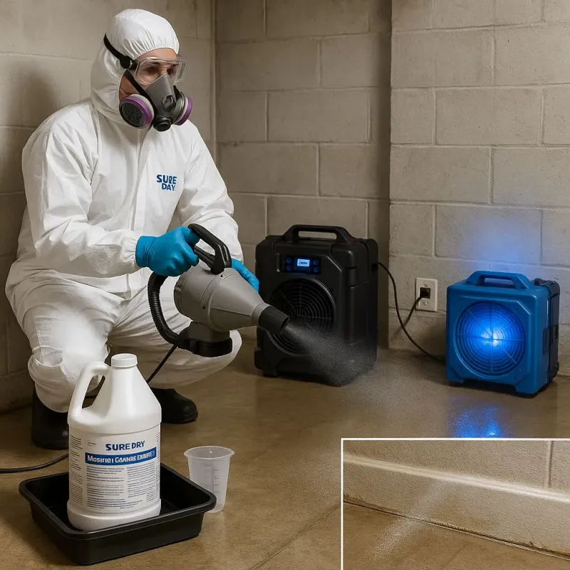 Sanitization and Odor Removal process in Nora Springs, IA