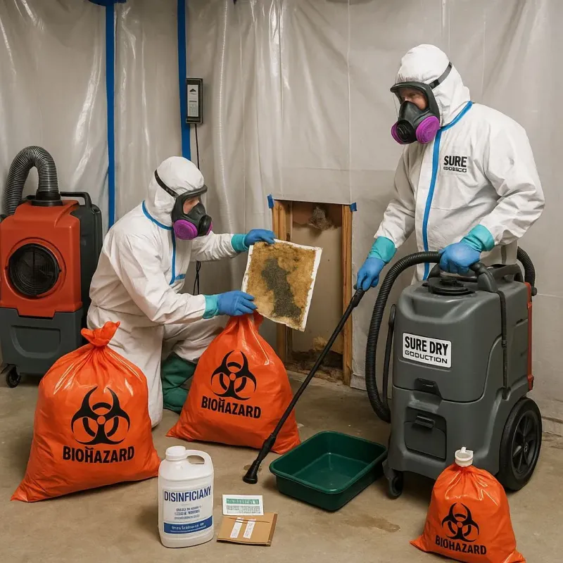 Contaminated Water Handling Protocols process in Nora Springs, IA