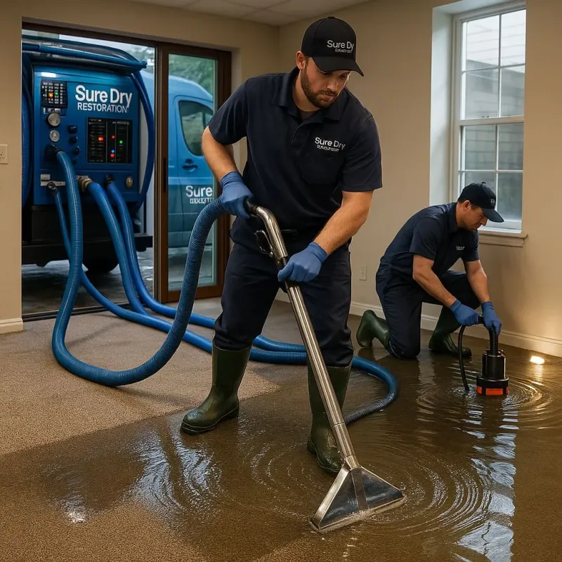 Water Extraction and Removal process in Nora Springs, IA